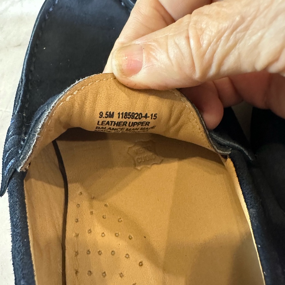 Array Women's Navy Loafers - Picture 4 of 7